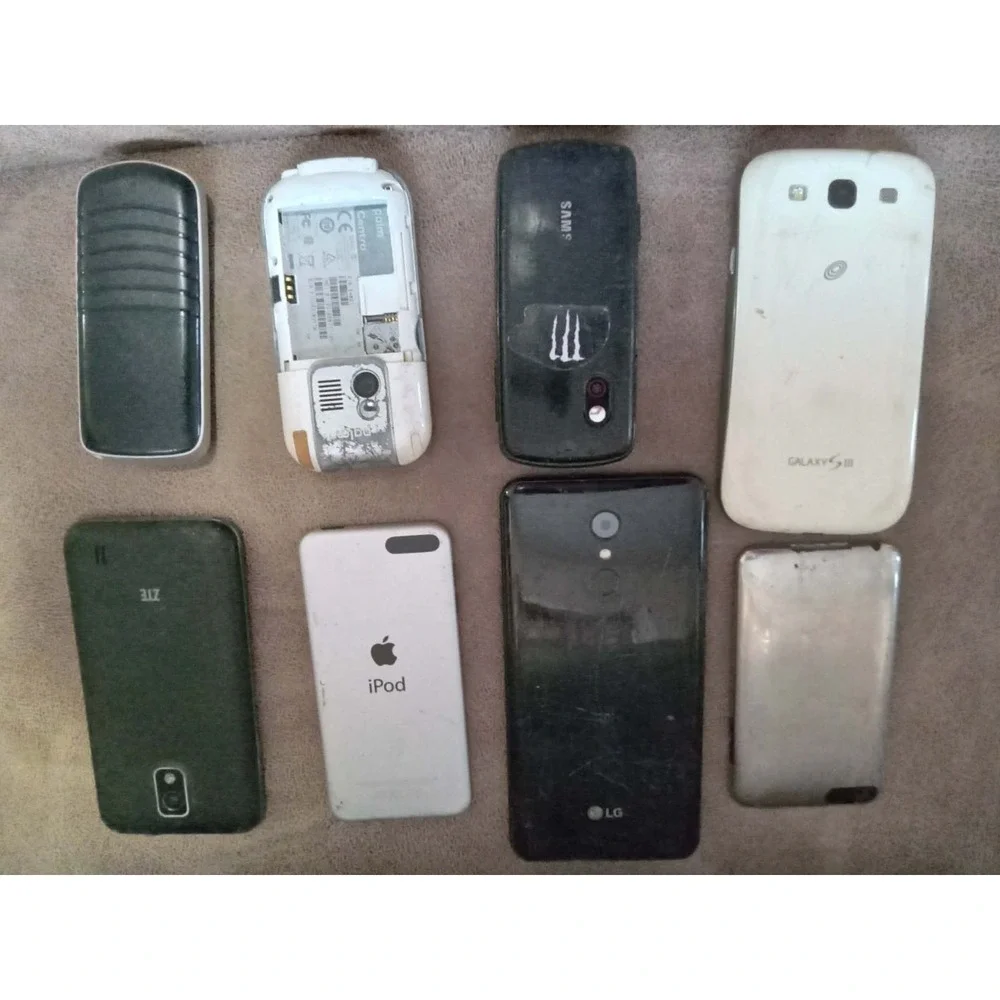 8 Mixed Cell Phone Lot #3 Parts ONLY